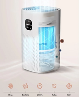PureBreathe 2-in-1-Luftreiniger mit Luftbefeuchter