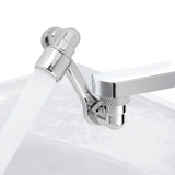 Wasserhahn Verlängerung 1080° Drehbar – Strahlregler Aufsatz | Doppelfunktion Sprühkopf | Flexible Reinigung