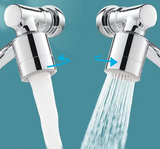 Wasserhahn Verlängerung 1080° Drehbar – Strahlregler Aufsatz | Doppelfunktion Sprühkopf | Flexible Reinigung