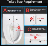 SmartSense AutoLift Square Smart-Toilettensitz