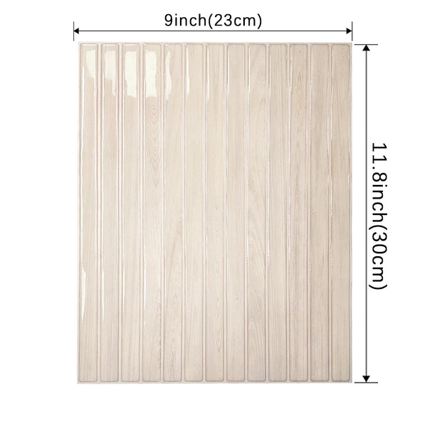 WoodEase Luxe – Holzoptik Peel & Stick Wandfliesen
