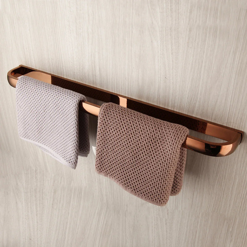 Monite Luxus Roségold Badezimmer Zubehör Set