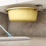 Edelstahl Schwammhalter Spüle Selbstklebend – Küchen Organizer mit Ablauf | Wandhalter für Schwamm & Bürste