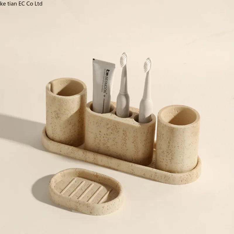 Luxuriöses Badaccessoire aus Sandstein & Naturstein