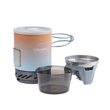 Fire-Maple Stern X1 Camping-Kochsystem – Tragbarer Gaskocher mit Wärmetauscher | Piezozündung & Aluminiumtopf | Für Trekking, Camping & Höhenlagen