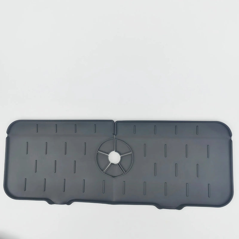 DripShield – Silikon Wasseraufnahme-Küchenmatte für Wasserhahn & Spülbecken