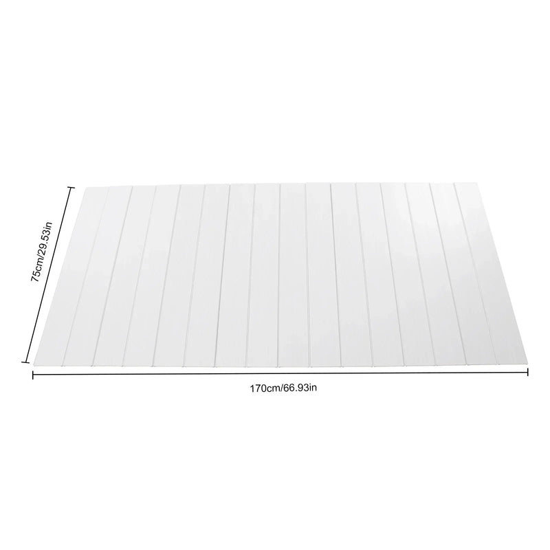 ThermaFold Faltbare Badewannenabdeckung – Wasserdichte PVC-Isolierplatte – 75 x 170 cm – Für Spa & Badezimmer