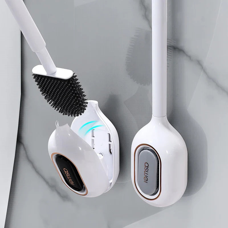 AromaBrush – Magnetische Duft-Toilettenbürste mit Wandhalterung