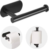 LUXROLLO – Selbstklebender Edelstahl Toilettenpapierhalter (Verlängert & Bohrenfrei)