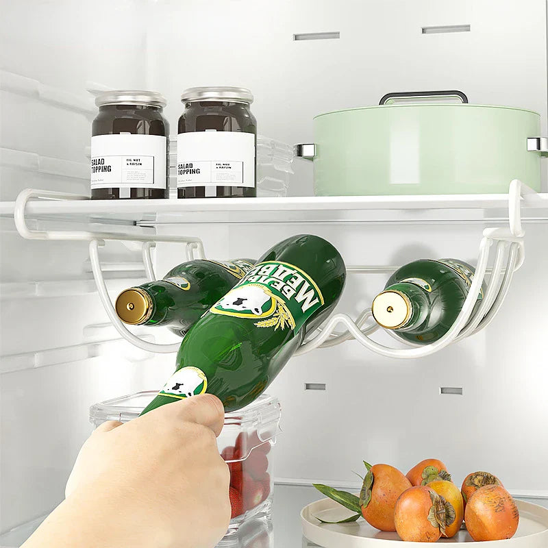 ChillRack – Kreativer Bier- & Weinflaschen Kühlschrank-Organizer mit H – SanitaerDeal