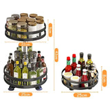 SpiceTurn Pro – 360° Drehbarer Gewürzregal-Organizer für die Küche
