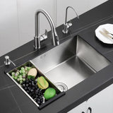 Unterbauspüle | 76×43 cm – Handgefertigter Edelstahl 304