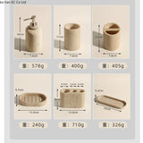 Luxuriöses Badaccessoire aus Sandstein & Naturstein