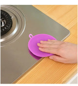CleanFlex – Silikon-Spülbürste & Multifunktionales Küchenschrubber-Pad