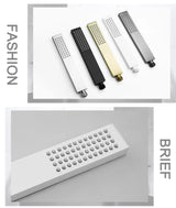 Verstellbare Duschstange Wandmontage – Brausestange Set | Edelstahl Handbrause | Wassersparend & Modern