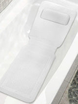HydroComfort Rutschfeste Badewannenmat mit Kissen