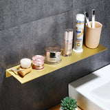 AquaRack Aluminium Wandregal – Premium Badezimmershelf für Shampoo & Duschzubehör