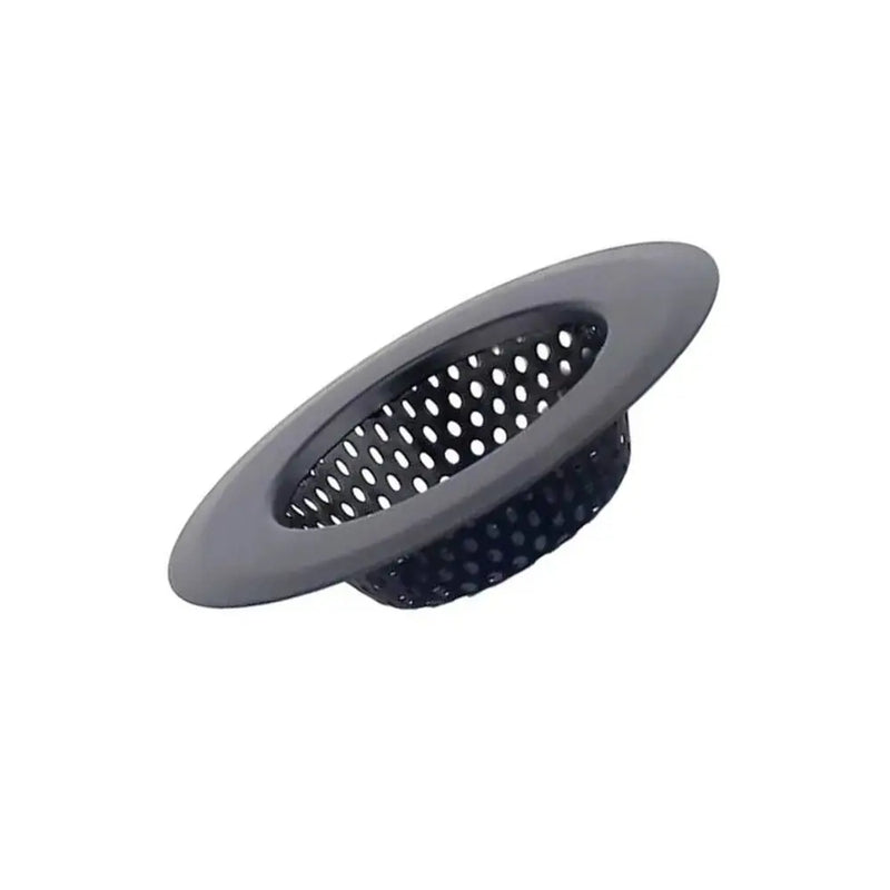 CLEANDRIP Abflussfilter aus Edelstahl, schwarz, mit Griff