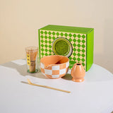 MatchaGenuss Keramik-Teeset – Japanisch Inspiriertes Matcha-Set mit Teeschale & Bambusbesen | Mehrteiliges Zubehörset | Für Matcha-Zubereitung & Teezeremonie
