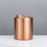 RoséDesk MiniBin Edelstahl Tisch-Mülleimer