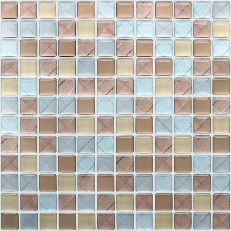 CrystalMosaic 3D Fliesenaufkleber