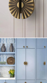 Bronvella ArcRetro Möbelgriff in Antik-Kupfer