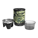 Fire-Maple Stern X1 Camping-Kochsystem – Tragbarer Gaskocher mit Wärmetauscher | Piezozündung & Aluminiumtopf | Für Trekking, Camping & Höhenlagen