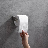 LUXROLLO – Selbstklebender Edelstahl Toilettenpapierhalter (Verlängert & Bohrenfrei)