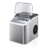 FrostQuick Eiswürfelmaschine Kompakt – Elektrischer Eisbereiter | 9 Eiswürfel in 6 Minuten | Tragbare Küchenlösung