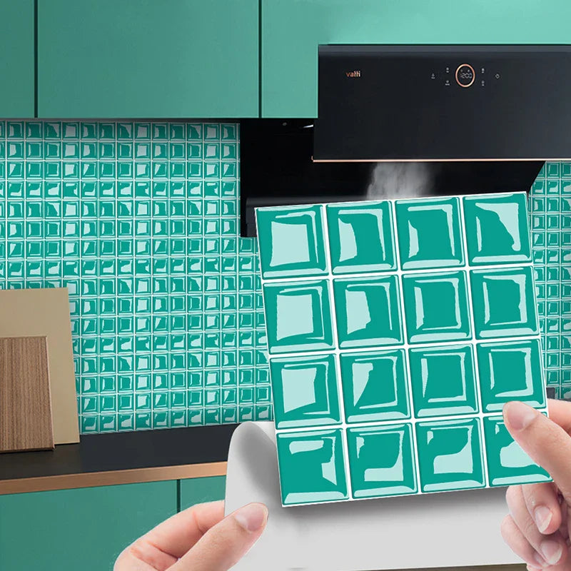 DecoMosaic 3D Mosaik Wandfliesen Aufkleber