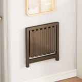 Ultra-Schmale Klappbare Wandbank – Bohrfreie Massiv-Bambus Schuhbank