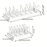 FlexiCook LidMaster – Faltbarer Küchenutensilien- & Topfdeckelhalter für mehr Ordnung