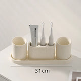 ZenTerra Wabi-Sabi Badezimmer-Set– Europäische Naturstein-Accessoires