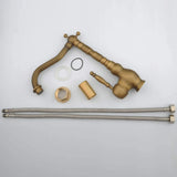 BronzoClassica Küchenarmatur aus antikem Messing