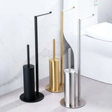 SteelPure DuoStand WC-Bürsten & Toilettenpapierhalter Set aus Edelstahl