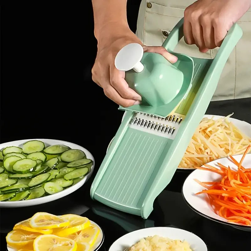 SlicePro – Multifunktionaler Gemüse- & Obsthobel mit Griff