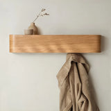 NordicHide Rack Wandgarderobe mit Ablage & versteckten Haken