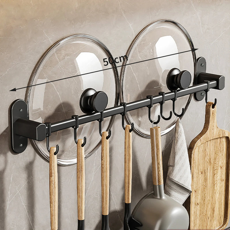 CookEase Küchen-Wandregal – Multifunktionaler Organizer für Deckel, Spatel & Küchenutensilien