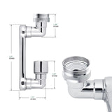 Wasserhahn Verlängerung 1080° Drehbar – Strahlregler Aufsatz | Doppelfunktion Sprühkopf | Flexible Reinigung