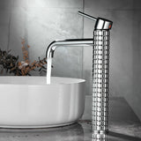 DiamondLux Waschtischarmatur – Schwarzer Einhebel Wasserhahn aus Messing