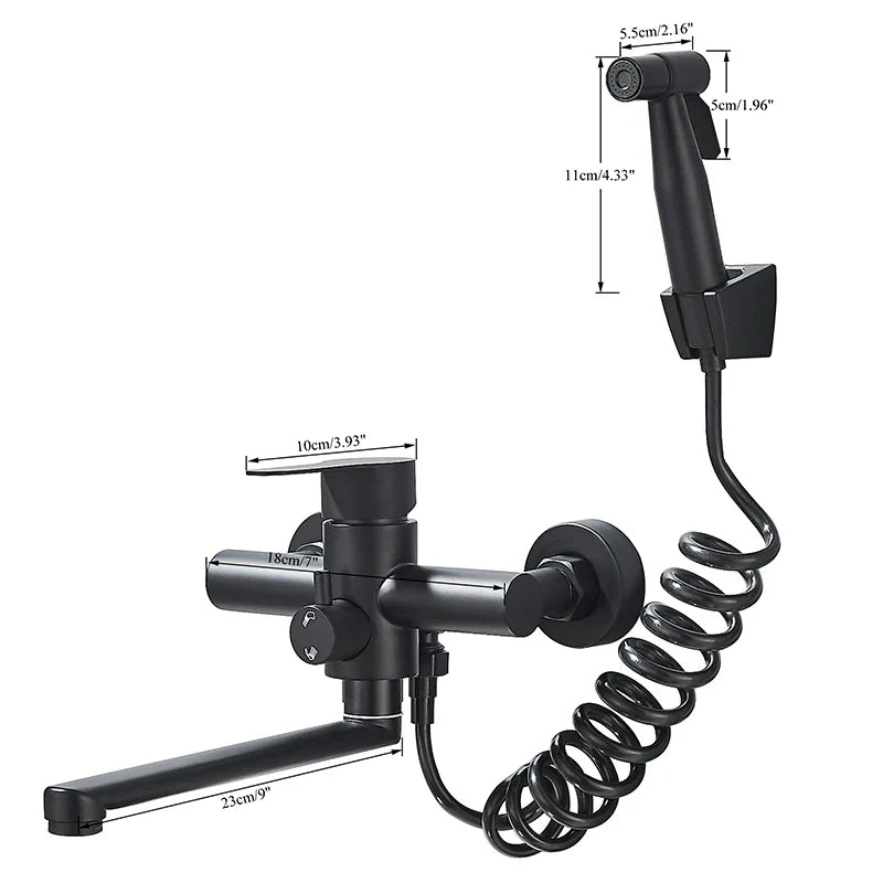 AquaPro DuoJet Wandarmatur