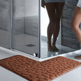 LushStep L-förmige Badematte – Dicke, rutschfeste und superweiche Matte – Für Dusche, Badezimmer und Eingangsbereich
