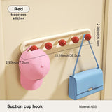 Dopamine Saugknopf-Haken – Bohrfreie Wandhalterung mit Kugel-Design