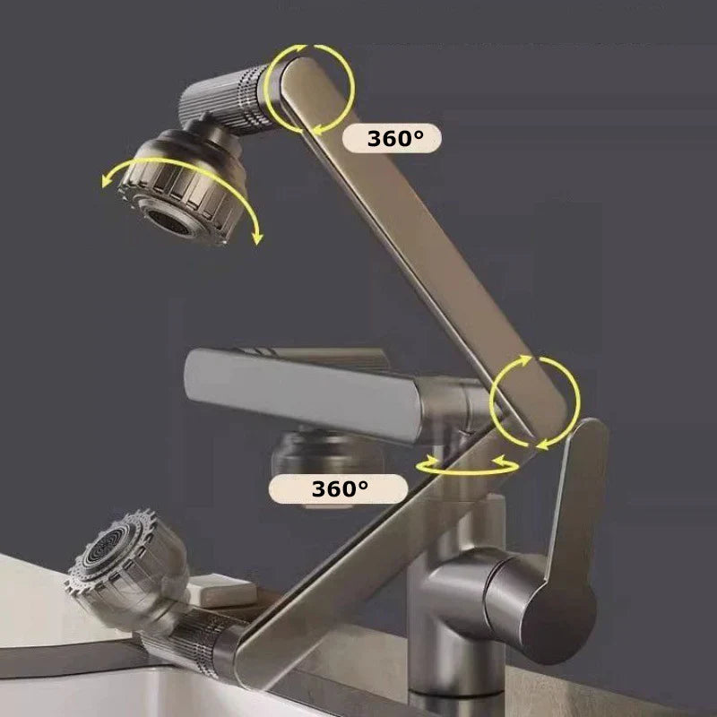 AquaFlex 360° Universal-Waschtischarmatur