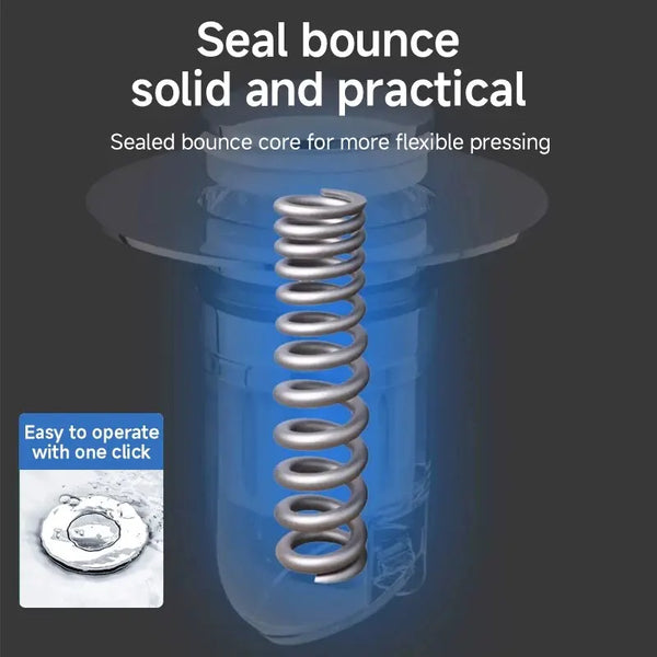 CleanSeal Universal-Pop-Up-Spülbeckenstöpsel