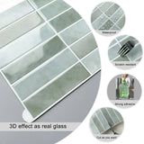 MarbleStyle – 3D Marmor Selbstklebende Wandfliesen (10 Stück)