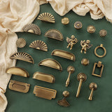 Bronvella ArcRetro Möbelgriff in Antik-Kupfer