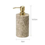 ImperialMarble Kaiserlicht – Luxus Badset aus echtem Naturmarmor (7-teilig)
