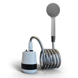 NomadiShower Mini Tragbare Campingdusche – Elektrische Handbrause mit wiederaufladbarem Akku und wasserdichter Pumpe