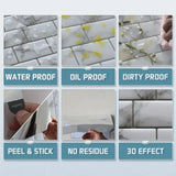 TileLux – Selbstklebende Wandfliesen Sticker (5/10/20 Stück)